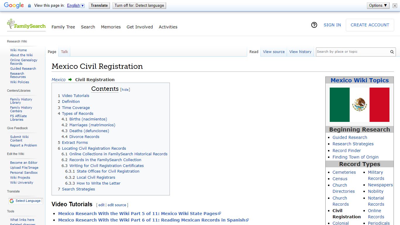 Mexico Civil Registration • FamilySearch